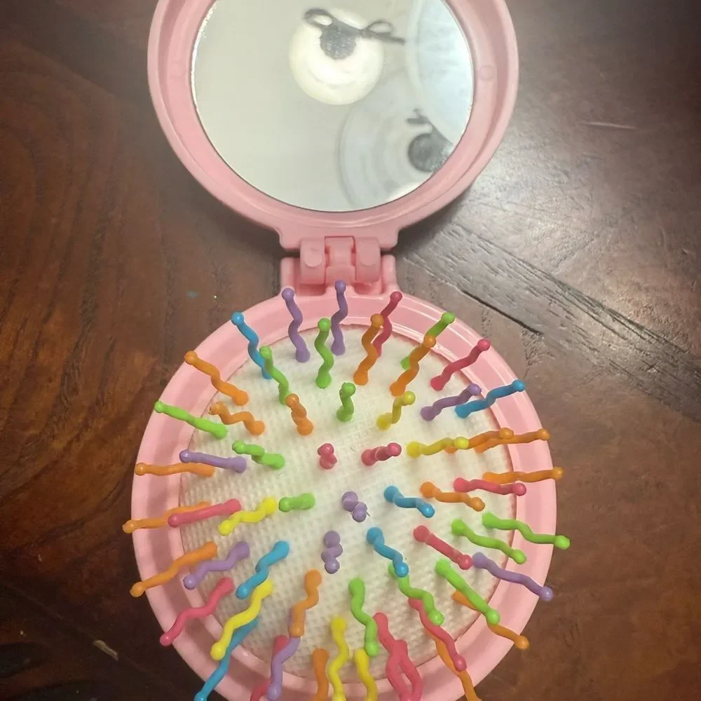 New labubu pink character  Compact Mirror / brush